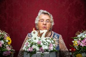 Anivers&aacute;rio Dorotea Melchiors Kirst - 87 anos
