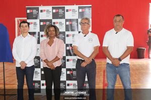 Inaugura&ccedil;&atilde;o da revitaliza&ccedil;&atilde;o do gin&aacute;sio da Vila Dias