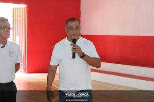 Inaugura&ccedil;&atilde;o da revitaliza&ccedil;&atilde;o do gin&aacute;sio da Vila Dias