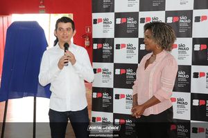 Inaugura&ccedil;&atilde;o da revitaliza&ccedil;&atilde;o do gin&aacute;sio da Vila Dias