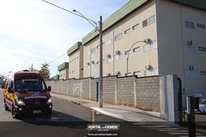 Simula&ccedil;&atilde;o de evacua&ccedil;&atilde;o em caso de inc&ecirc;ndio Hospital 22 de Outubro 