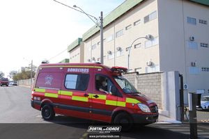 Simula&ccedil;&atilde;o de evacua&ccedil;&atilde;o em caso de inc&ecirc;ndio Hospital 22 de Outubro 