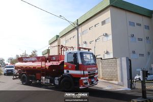 Simula&ccedil;&atilde;o de evacua&ccedil;&atilde;o em caso de inc&ecirc;ndio Hospital 22 de Outubro 