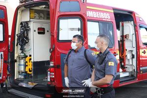 Simula&ccedil;&atilde;o de evacua&ccedil;&atilde;o em caso de inc&ecirc;ndio Hospital 22 de Outubro 