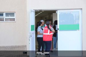 Simula&ccedil;&atilde;o de evacua&ccedil;&atilde;o em caso de inc&ecirc;ndio Hospital 22 de Outubro 