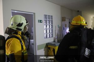 Simula&ccedil;&atilde;o de evacua&ccedil;&atilde;o em caso de inc&ecirc;ndio Hospital 22 de Outubro 