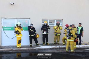 Simula&ccedil;&atilde;o de evacua&ccedil;&atilde;o em caso de inc&ecirc;ndio Hospital 22 de Outubro 