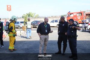 Simula&ccedil;&atilde;o de evacua&ccedil;&atilde;o em caso de inc&ecirc;ndio Hospital 22 de Outubro 