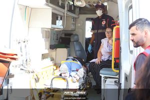 Simula&ccedil;&atilde;o de evacua&ccedil;&atilde;o em caso de inc&ecirc;ndio Hospital 22 de Outubro 