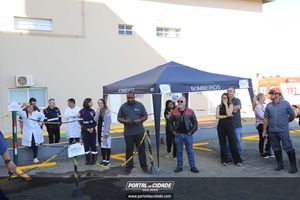 Simula&ccedil;&atilde;o de evacua&ccedil;&atilde;o em caso de inc&ecirc;ndio Hospital 22 de Outubro 