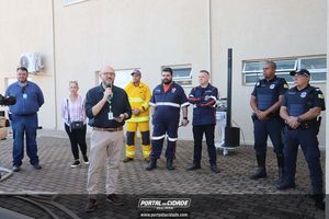 Simula&ccedil;&atilde;o de evacua&ccedil;&atilde;o em caso de inc&ecirc;ndio Hospital 22 de Outubro 