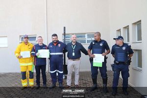 Simula&ccedil;&atilde;o de evacua&ccedil;&atilde;o em caso de inc&ecirc;ndio Hospital 22 de Outubro 