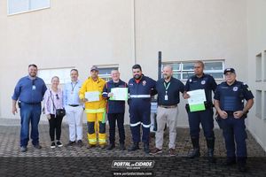Simula&ccedil;&atilde;o de evacua&ccedil;&atilde;o em caso de inc&ecirc;ndio Hospital 22 de Outubro 
