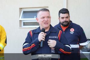 Simula&ccedil;&atilde;o de evacua&ccedil;&atilde;o em caso de inc&ecirc;ndio Hospital 22 de Outubro 