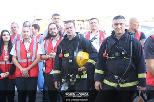 Simula&ccedil;&atilde;o de evacua&ccedil;&atilde;o em caso de inc&ecirc;ndio Hospital 22 de Outubro 