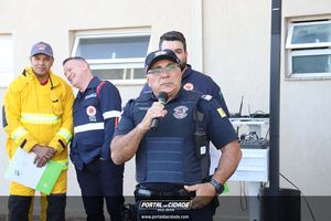 Simula&ccedil;&atilde;o de evacua&ccedil;&atilde;o em caso de inc&ecirc;ndio Hospital 22 de Outubro 