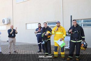 Simula&ccedil;&atilde;o de evacua&ccedil;&atilde;o em caso de inc&ecirc;ndio Hospital 22 de Outubro 
