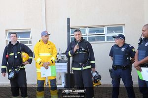 Simula&ccedil;&atilde;o de evacua&ccedil;&atilde;o em caso de inc&ecirc;ndio Hospital 22 de Outubro 