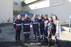 Simula&ccedil;&atilde;o de evacua&ccedil;&atilde;o em caso de inc&ecirc;ndio Hospital 22 de Outubro 