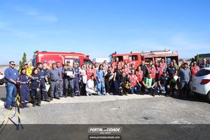 Simula&ccedil;&atilde;o de evacua&ccedil;&atilde;o em caso de inc&ecirc;ndio Hospital 22 de Outubro 
