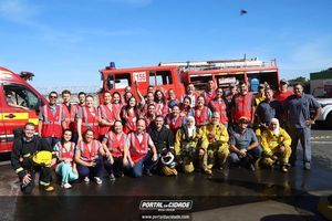 Simula&ccedil;&atilde;o de evacua&ccedil;&atilde;o em caso de inc&ecirc;ndio Hospital 22 de Outubro 
