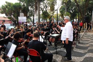 Desfile  C&iacute;vico e Hasteamento das Bandeiras no dia da Independ&ecirc;ncia