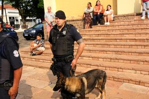 Desfile  C&iacute;vico e Hasteamento das Bandeiras no dia da Independ&ecirc;ncia