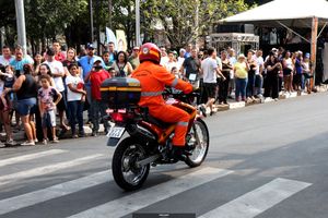 Desfile  C&iacute;vico e Hasteamento das Bandeiras no dia da Independ&ecirc;ncia