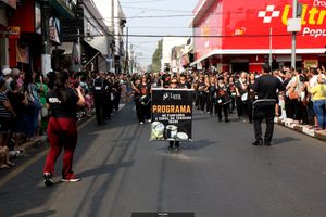 Desfile  C&iacute;vico e Hasteamento das Bandeiras no dia da Independ&ecirc;ncia