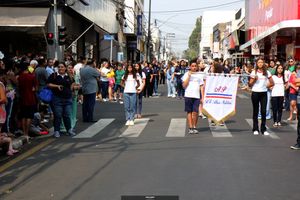Desfile  C&iacute;vico e Hasteamento das Bandeiras no dia da Independ&ecirc;ncia