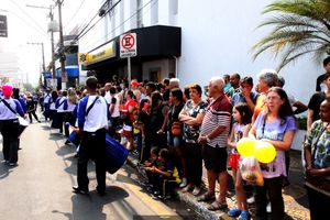 Desfile  C&iacute;vico e Hasteamento das Bandeiras no dia da Independ&ecirc;ncia
