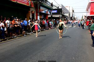 Desfile  C&iacute;vico e Hasteamento das Bandeiras no dia da Independ&ecirc;ncia