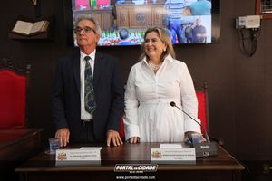 Posse de prefeito, vice-prefeita e vereadores para o mandato 2025-2028