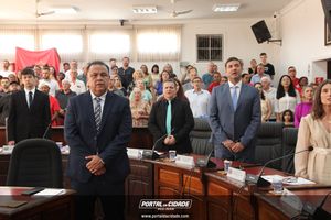 Posse de prefeito, vice-prefeita e vereadores para o mandato 2025-2028
