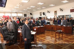 Posse de prefeito, vice-prefeita e vereadores para o mandato 2025-2028