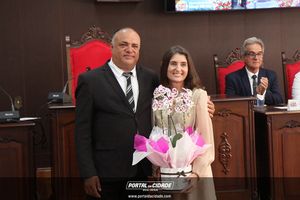 Posse de prefeito, vice-prefeita e vereadores para o mandato 2025-2028