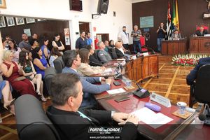 Posse de prefeito, vice-prefeita e vereadores para o mandato 2025-2028
