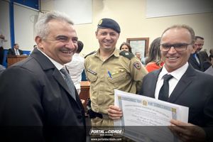 Diploma&ccedil;&atilde;o dos eleitos: Nova Resende, Bom Jesus da Penha e Monte Belo