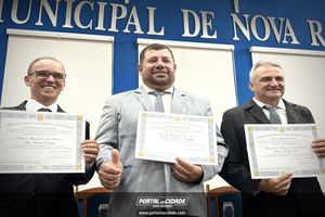 Diploma&ccedil;&atilde;o dos eleitos: Nova Resende, Bom Jesus da Penha e Monte Belo