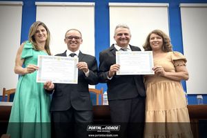 Diploma&ccedil;&atilde;o dos eleitos: Nova Resende, Bom Jesus da Penha e Monte Belo
