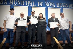 Diploma&ccedil;&atilde;o dos eleitos: Nova Resende, Bom Jesus da Penha e Monte Belo