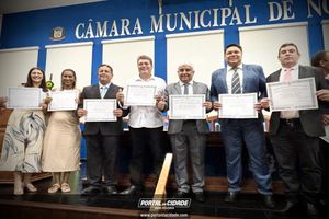 Diploma&ccedil;&atilde;o dos eleitos: Nova Resende, Bom Jesus da Penha e Monte Belo