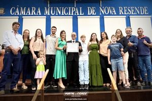 Diploma&ccedil;&atilde;o dos eleitos: Nova Resende, Bom Jesus da Penha e Monte Belo