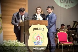 Posse do Chefe de Departamento e do Delegado Regional de Po&ccedil;os de Caldas e Entrega da Medalha de Distin&ccedil;&atilde;o Policial Civil e do Certificado Destaque Profissional