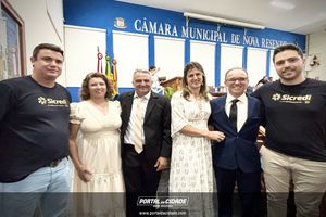 Posse prefeito, vice-prefeito e vereadores de Nova Resende
