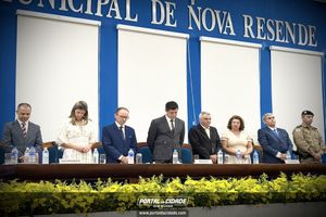 Posse prefeito, vice-prefeito e vereadores de Nova Resende