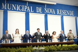Posse prefeito, vice-prefeito e vereadores de Nova Resende