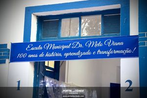100 anos da Escola Municipal Dr. Melo Viana