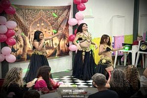 Uma noite de encanto e celebra&ccedil;&atilde;o feminina com a Cia Carissa Bellydance