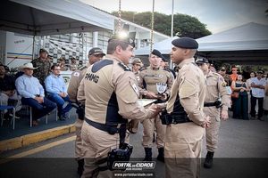 Passos celebra a formatura de 65 novos soldados da PMMG
